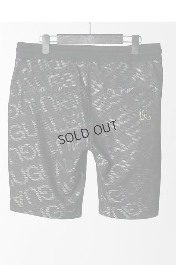 画像2: {SOLD}1PIU1UGUALE3 GOLF ウノピゥウノウグァーレトレ ゴルフ JERSEY SHORTS DIAGONAL LOGO{GRP092-POE403-99/10-BCS} (2)