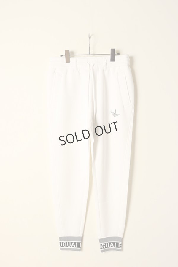 画像2: 1PIU1UGUALE3 GOLF ウノピゥウノウグァーレトレ ゴルフ LOGO RIB EASY PANTS{-BCA} (2)