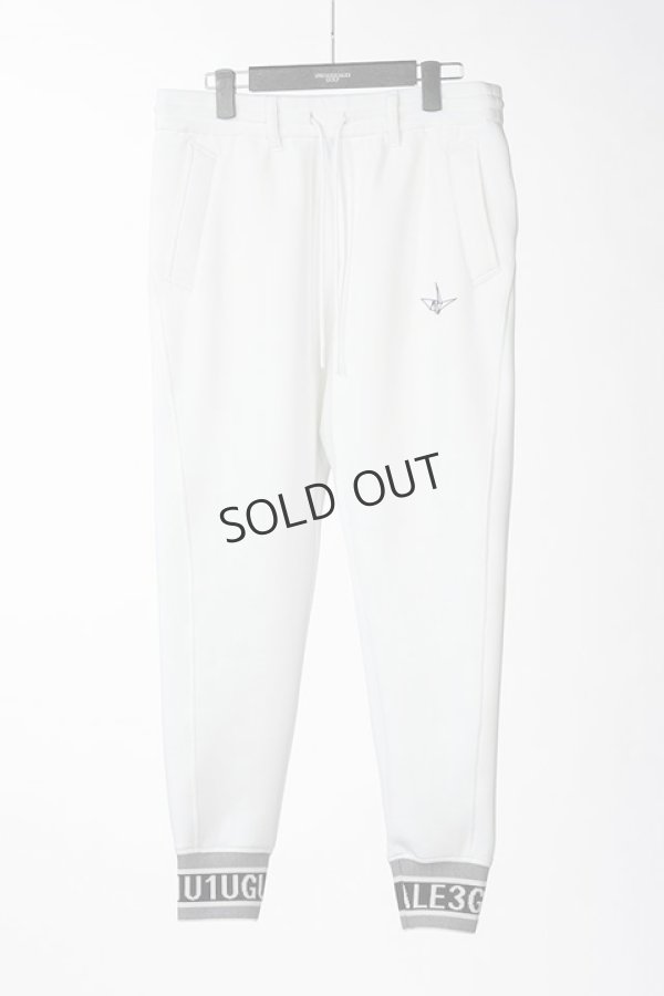 画像1: 1PIU1UGUALE3 GOLF ウノピゥウノウグァーレトレ ゴルフ LOGO RIB EASY PANTS{-BCA} (1)
