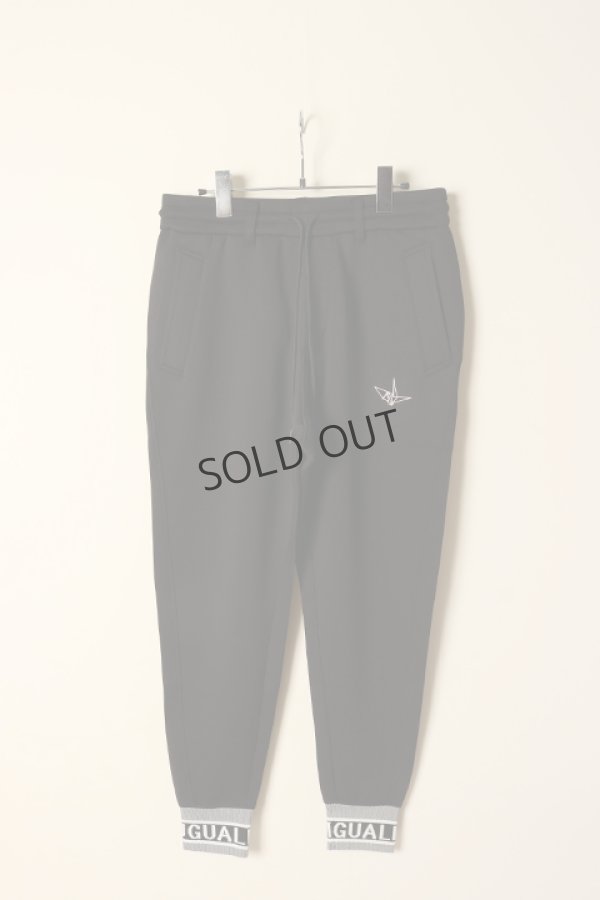 画像2: {SOLD}1PIU1UGUALE3 GOLF ウノピゥウノウグァーレトレ ゴルフ LOGO RIB EASY PANTS{-BCA} (2)