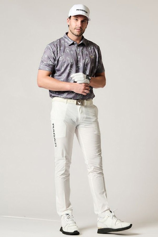 画像4: 【 30%OFF セール44,000円→30,800円】 1PIU1UGUALE3 GOLF ウノピゥウノウグァーレトレ ゴルフ BASIC LONG PANTS{-BDS} (4)