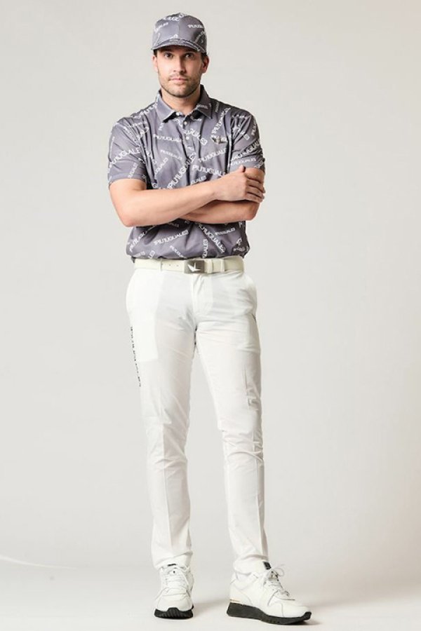 画像5: 【 30%OFF セール44,000円→30,800円】 1PIU1UGUALE3 GOLF ウノピゥウノウグァーレトレ ゴルフ BASIC LONG PANTS{-BDS} (5)