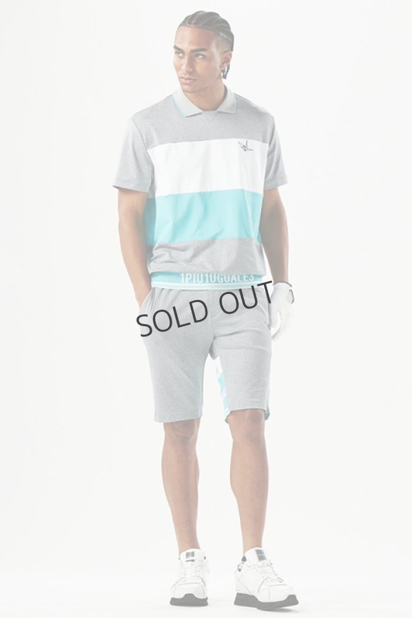 画像3: {SOLD}1PIU1UGUALE3 GOLF ウノピゥウノウグァーレトレ ゴルフ SHORTS SPORTS BORDER{-BDS} (3)