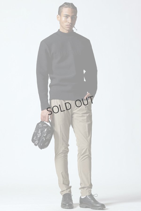 画像2: {SOLD}1PIU1UGUALE3 GOLF ウノピゥウノウグァーレトレ ゴルフ TUCK PANTS{-BDA} (2)