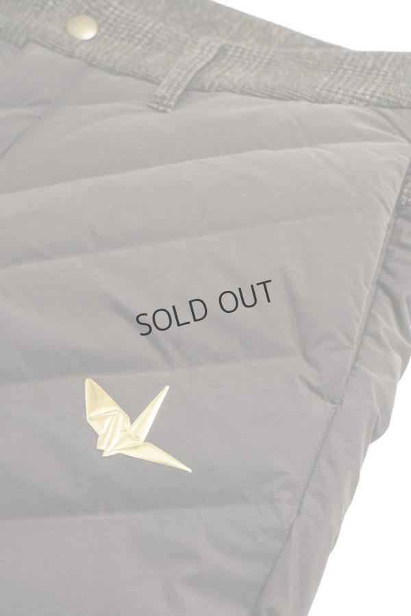 画像3: {SOLD}1PIU1UGUALE3 GOLF ウノピゥウノウグァーレトレ ゴルフ DOWN PANTS{-BEA} (3)