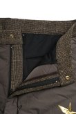 画像4: {SOLD}1PIU1UGUALE3 GOLF ウノピゥウノウグァーレトレ ゴルフ DOWN PANTS{-BEA} (4)