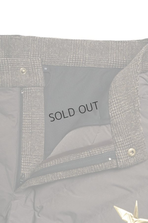 画像4: {SOLD}1PIU1UGUALE3 GOLF ウノピゥウノウグァーレトレ ゴルフ DOWN PANTS{-BEA} (4)