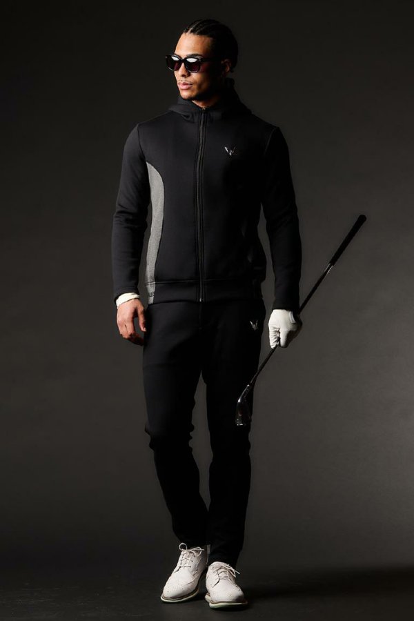 画像4: 1PIU1UGUALE3 GOLF ウノピゥウノウグァーレトレ ゴルフ RIB LOGO PANTS{-BEA} (4)