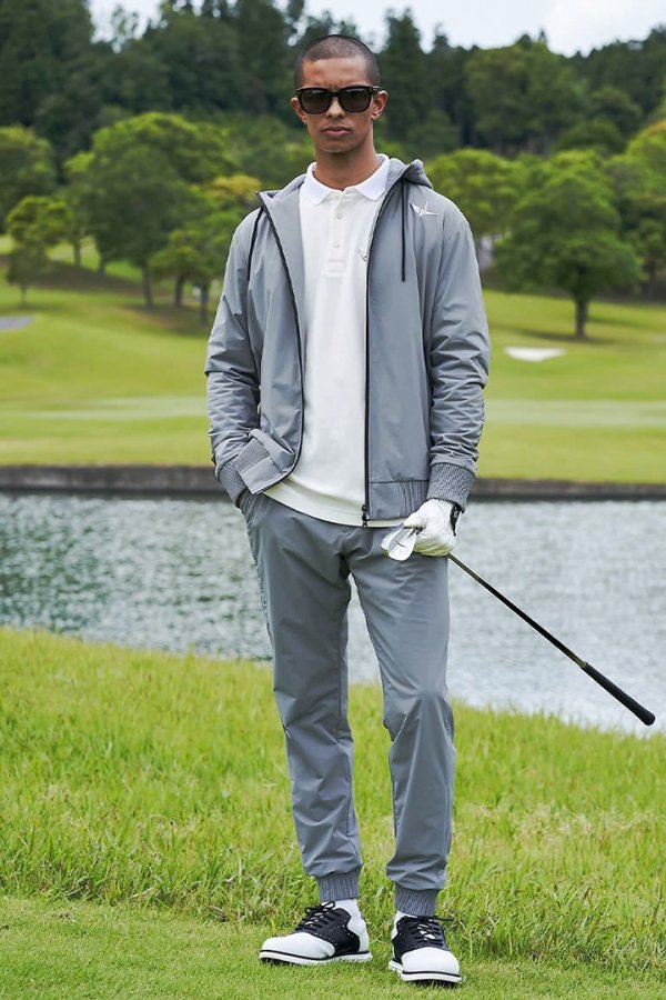 画像2: 1PIU1UGUALE3 GOLF ウノピゥウノウグァーレトレ ゴルフ POLARTEC RIB PANTS{-BFA} (2)