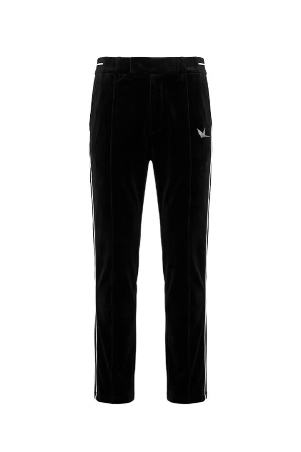 画像4: 1PIU1UGUALE3 GOLF ウノピゥウノウグァーレトレ ゴルフ VELOUR PIPING PANTS{-BFA} (4)