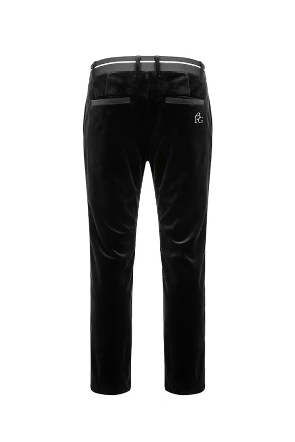 画像5: 1PIU1UGUALE3 GOLF ウノピゥウノウグァーレトレ ゴルフ VELOUR PIPING PANTS{-BFA} (5)