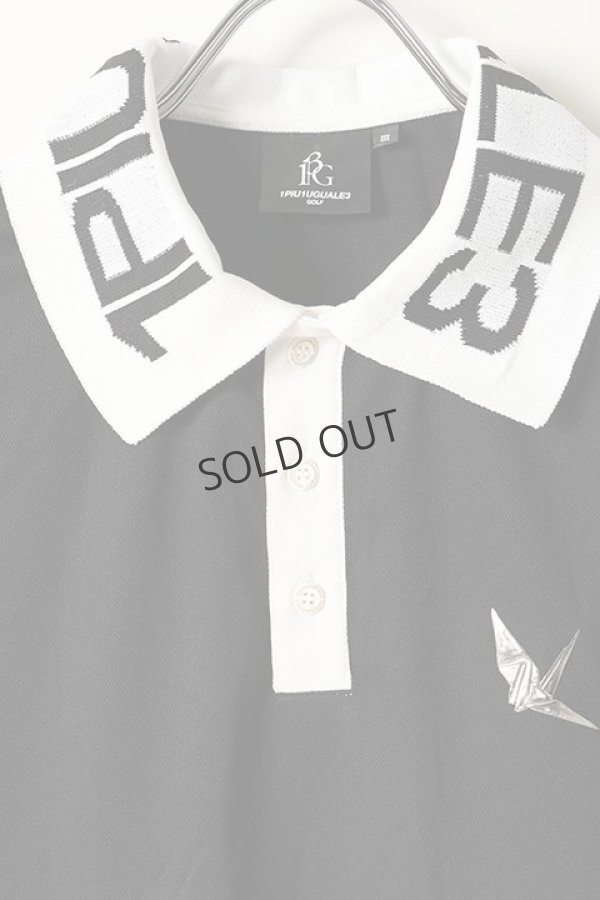 画像2: {SOLD}1PIU1UGUALE3 GOLF ウノピゥウノウグァーレトレ ゴルフ S/S POLO STANDARD{GRT027-PRY073-99-BJA} (2)