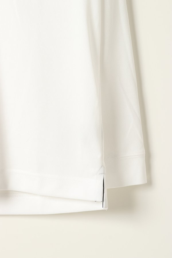 画像4: 【 30%OFF セール31,900円→22,330円】 1PIU1UGUALE3 GOLF ウノピゥウノウグァーレトレ ゴルフ L/S POLO STANDARD{GRT033-PRY073-10-BAS} (4)