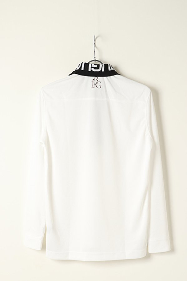 画像5: 【 30%OFF セール31,900円→22,330円】 1PIU1UGUALE3 GOLF ウノピゥウノウグァーレトレ ゴルフ L/S POLO STANDARD{GRT033-PRY073-10-BAS} (5)