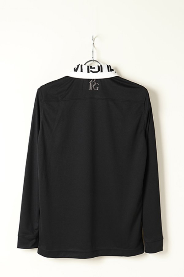 画像5: 【 30%OFF セール31,900円→22,330円】 1PIU1UGUALE3 GOLF ウノピゥウノウグァーレトレ ゴルフ L/S POLO STANDARD{GRT033-PRY073-99-BAS} (5)