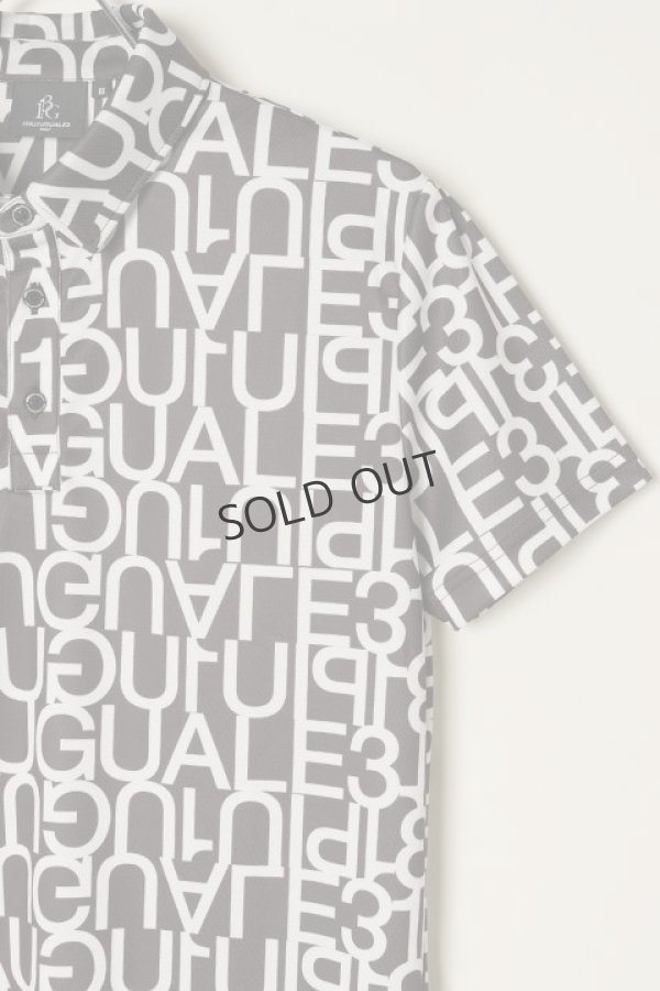 画像3: {SOLD}1PIU1UGUALE3 GOLF×S.KATAYAMA(片山晋呉プロ モデル)BIG LOGO POLO{GRT044-POE202-75-BAA} (3)