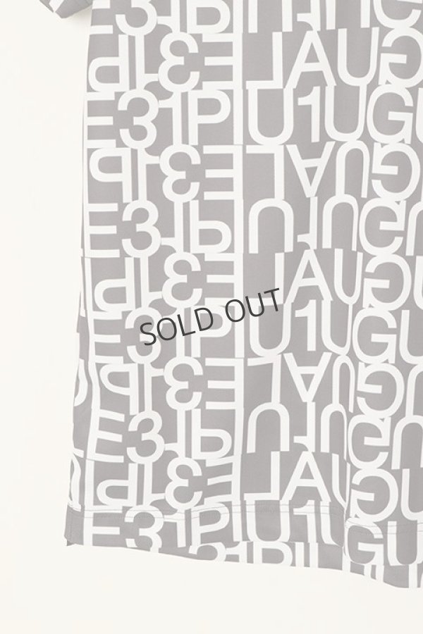 画像4: {SOLD}1PIU1UGUALE3 GOLF×S.KATAYAMA(片山晋呉プロ モデル)BIG LOGO POLO{GRT044-POE202-75-BAA} (4)