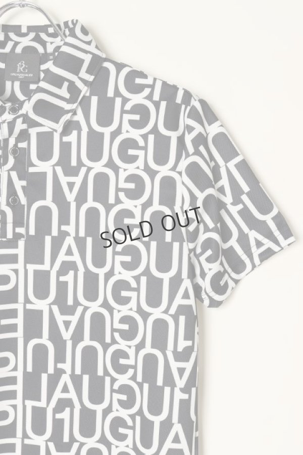 画像3: {SOLD}1PIU1UGUALE3 GOLF×S.KATAYAMA(片山晋呉プロ モデル)BIG LOGO POLO{GRT044-POE202-99-BAA} (3)