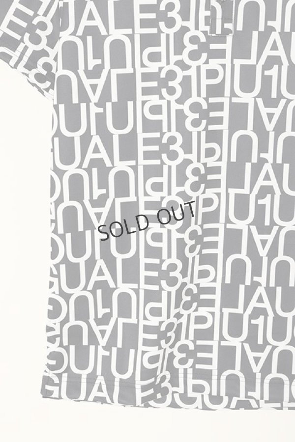 画像4: {SOLD}1PIU1UGUALE3 GOLF×S.KATAYAMA(片山晋呉プロ モデル)BIG LOGO POLO{GRT044-POE202-99-BAA} (4)
