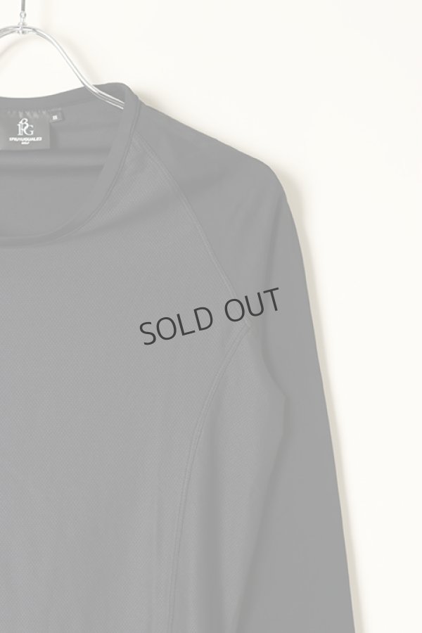 画像2: {SOLD}1PIU1UGUALE3 GOLF×S.KATAYAMA(片山晋呉プロ モデル)INNER CREW{GRT052-POE204-99/03-BAA} (2)
