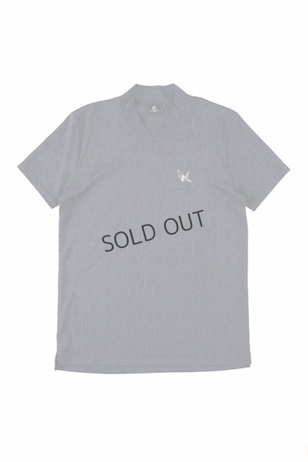 画像2: {SOLD}1PIU1UGUALE3 GOLF ウノピゥウノウグァーレトレ ゴルフ S/S MOCK NECK{-BDS} (2)