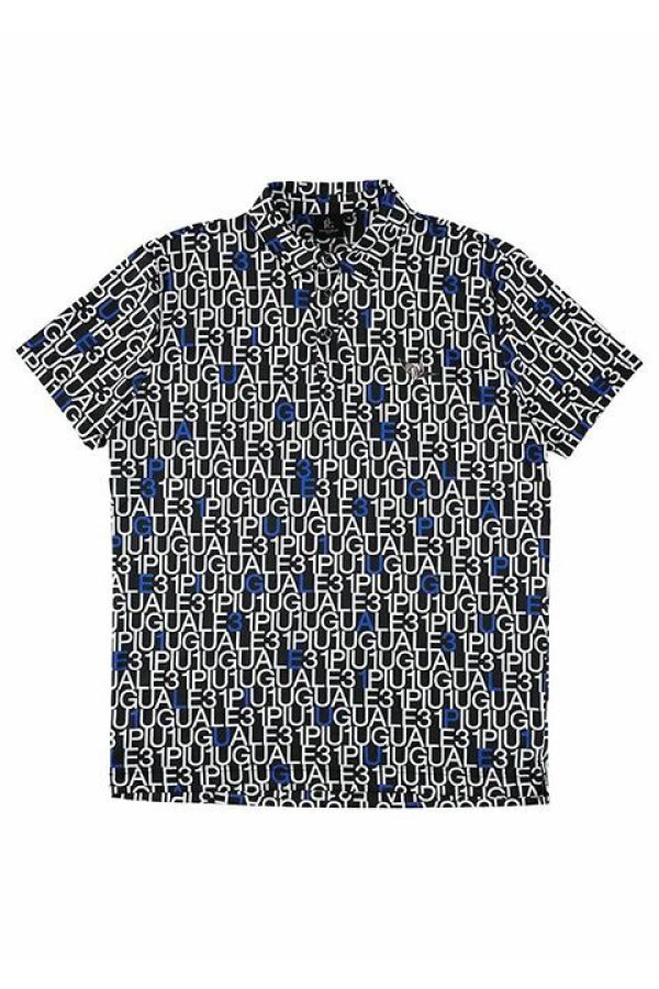 画像3: 【 30%OFF セール41,800円→29,260円】 1PIU1UGUALE3 GOLF ウノピゥウノウグァーレトレ ゴルフ S/S POLO 1PIU1UGUALE3 LOGO{-BDS} (3)