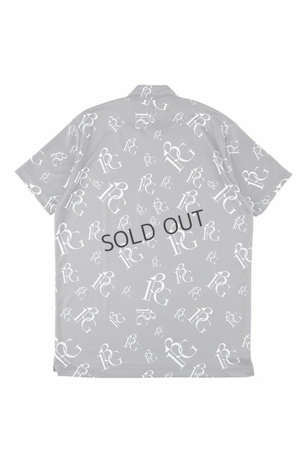 画像4: {SOLD}1PIU1UGUALE3 GOLF ウノピゥウノウグァーレトレ ゴルフ S/S MOCK NECK RANDOM 113G LOGO{-BDS} (4)