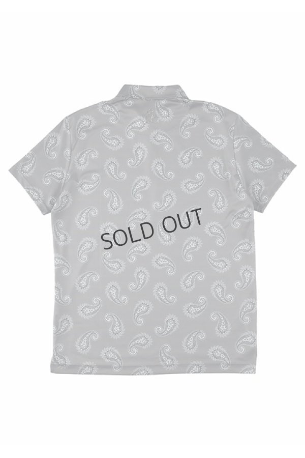画像4: {SOLD}1PIU1UGUALE3 GOLF ウノピゥウノウグァーレトレ ゴルフ S/S POLO PAISLEY{-BDS} (4)