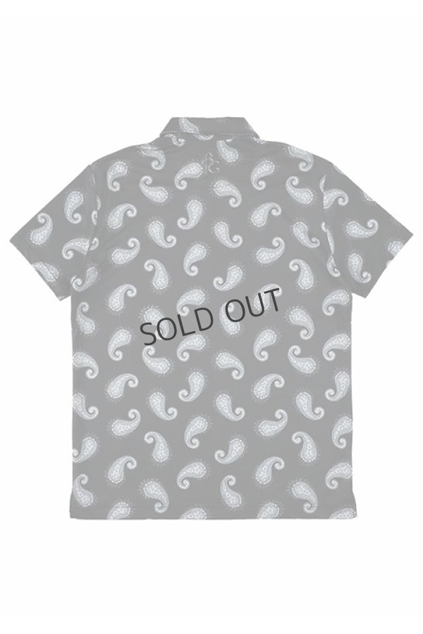 画像4: {SOLD}1PIU1UGUALE3 GOLF ウノピゥウノウグァーレトレ ゴルフ S/S POLO PAISLEY{-BDS} (4)
