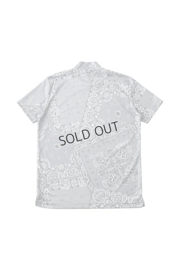 画像2: {SOLD}1PIU1UGUALE3 GOLF ウノピゥウノウグァーレトレ ゴルフ S/S MOCK NECK BANDANA{-BDS} (2)