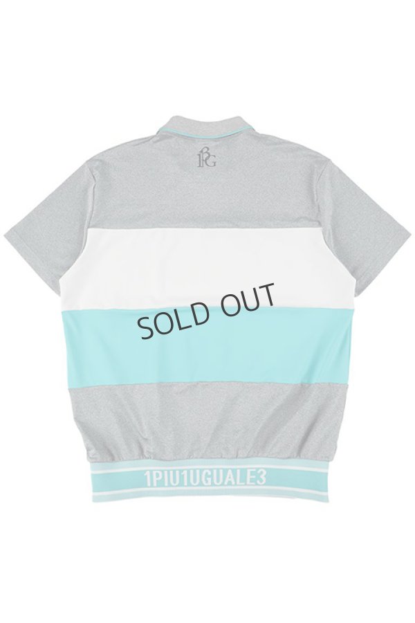 画像5: {SOLD}1PIU1UGUALE3 GOLF ウノピゥウノウグァーレトレ ゴルフ S/S POLO SPORTS BORDER{-BDS} (5)