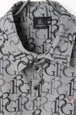 画像2: 【 30%OFF セール44,000円→30,800円】 1PIU1UGUALE3 GOLF ウノピゥウノウグァーレトレ ゴルフ L/S POLO 113G LOGO{-BDA} (2)