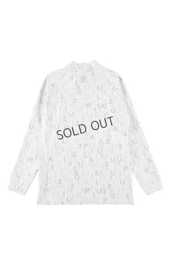 画像5: {SOLD}1PIU1UGUALE3 GOLF ウノピゥウノウグァーレトレ ゴルフ L/S MOCK NECK 1PIU1UGUALE3 LOGO{-BDA} (5)