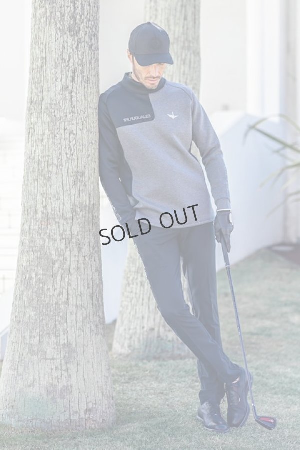 画像5: {SOLD}1PIU1UGUALE3 GOLF ウノピゥウノウグァーレトレ ゴルフ L/S MOCK NECK RAGLAN{-BDA} (5)