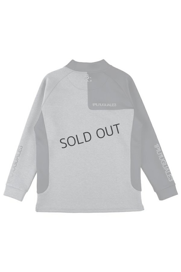 画像7: {SOLD}1PIU1UGUALE3 GOLF ウノピゥウノウグァーレトレ ゴルフ L/S MOCK NECK RAGLAN{-BDA} (7)