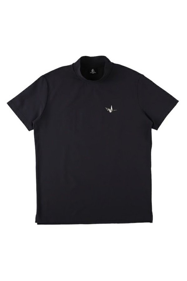画像1: 【周年記念 10%OFF セール｜42,900円→38,610円】 1PIU1UGUALE3 GOLF ウノピゥウノウグァーレトレ ゴルフ S/S MOCK NECK EMBOSS{-BES} (1)