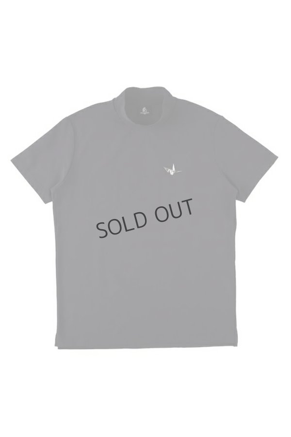画像1: {SOLD}1PIU1UGUALE3 GOLF ウノピゥウノウグァーレトレ ゴルフ S/S MOCK NECK EMBOSS{-BES} (1)