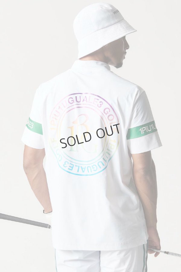 画像1: {SOLD}1PIU1UGUALE3 GOLF ウノピゥウノウグァーレトレ ゴルフ S/S MOCK NECK SPORTS{-BES} (1)