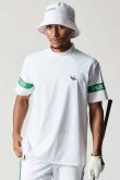 画像2: {SOLD}1PIU1UGUALE3 GOLF ウノピゥウノウグァーレトレ ゴルフ S/S MOCK NECK SPORTS{-BES} (2)