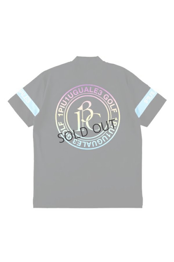 画像3: {SOLD}1PIU1UGUALE3 GOLF ウノピゥウノウグァーレトレ ゴルフ S/S MOCK NECK SPORTS{-BES} (3)