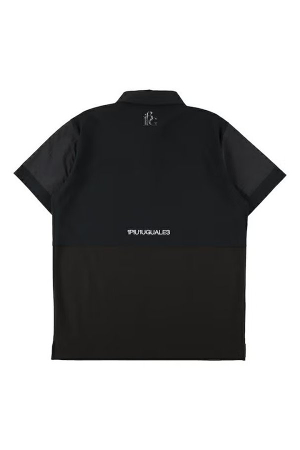 画像2: 1PIU1UGUALE3 GOLF ウノピゥウノウグァーレトレ ゴルフ SWITCHING POLO{-BFS} (2)