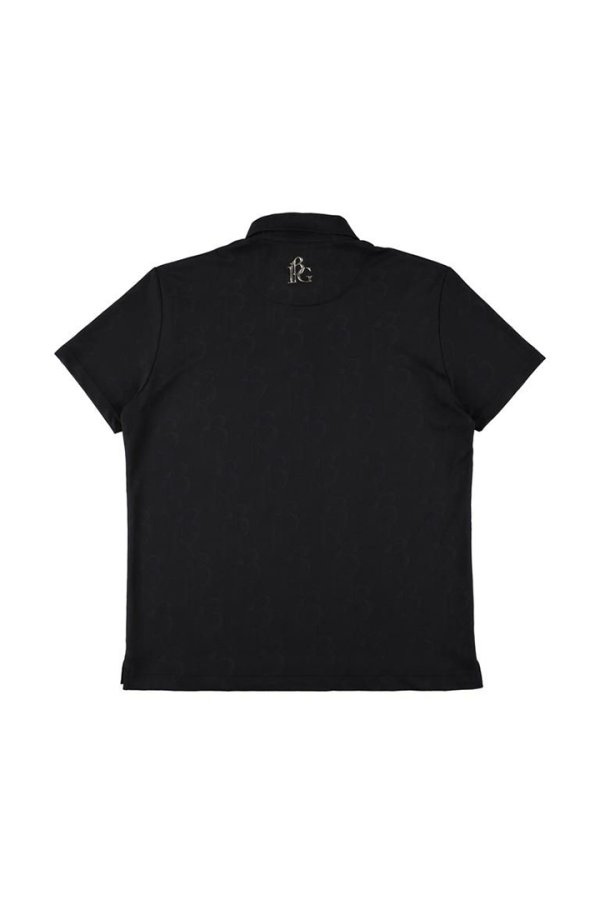 画像5: 1PIU1UGUALE3 GOLF ウノピゥウノウグァーレトレ ゴルフ JACQUARD POLO{-BFS} (5)