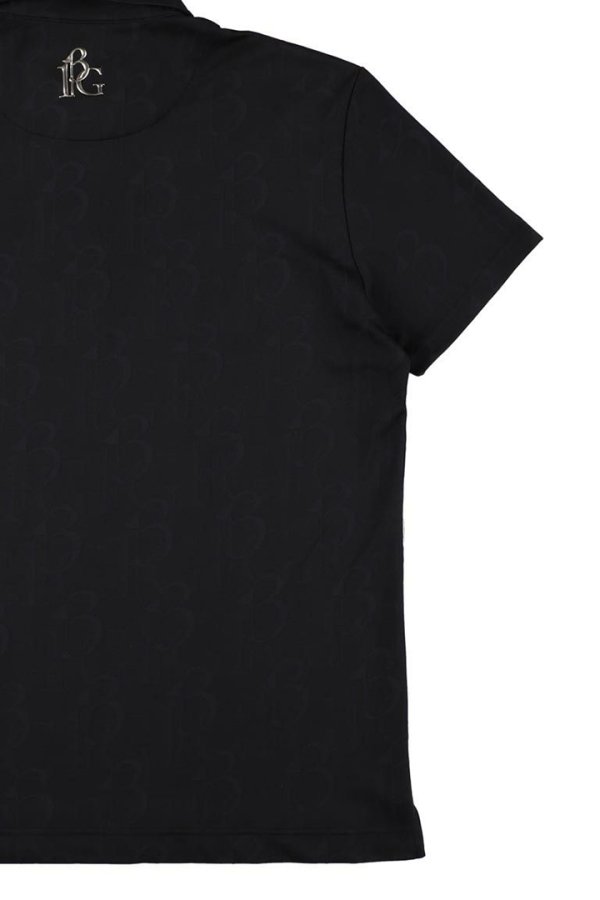 画像8: 1PIU1UGUALE3 GOLF ウノピゥウノウグァーレトレ ゴルフ JACQUARD POLO{-BFS} (8)