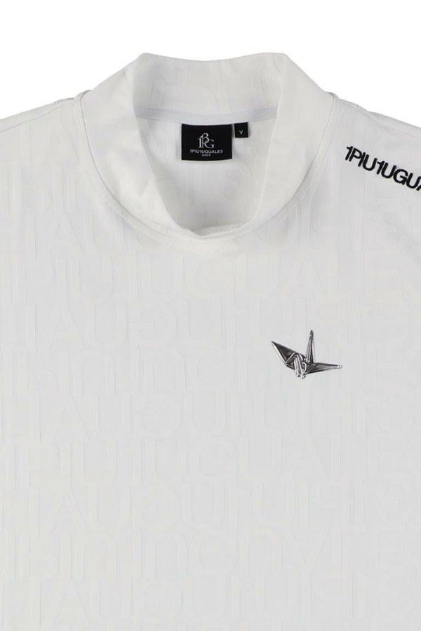画像6: 1PIU1UGUALE3 GOLF ウノピゥウノウグァーレトレ ゴルフ JACQUARD MOCK NECK{-BFS} (6)
