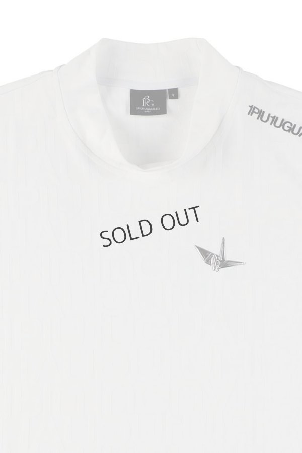 画像6: {SOLD}1PIU1UGUALE3 GOLF ウノピゥウノウグァーレトレ ゴルフ JACQUARD MOCK NECK{-BFS} (6)