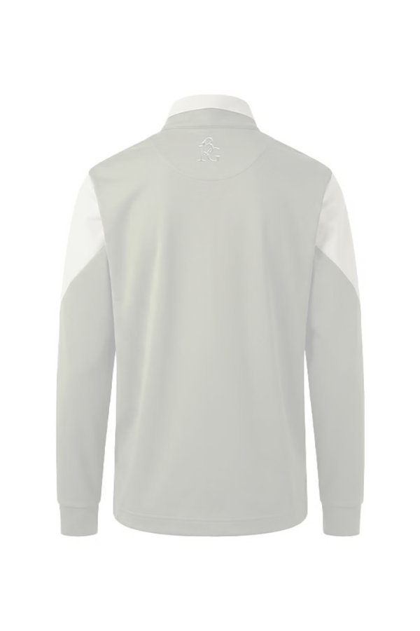 画像2: 1PIU1UGUALE3 GOLF ウノピゥウノウグァーレトレ ゴルフ L/S POLO TWO TONE{-BFA} (2)