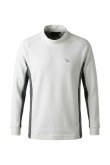 画像1: 1PIU1UGUALE3 GOLF ウノピゥウノウグァーレトレ ゴルフ L/S MOCK NECK SIDE PANEL{-BFA} (1)