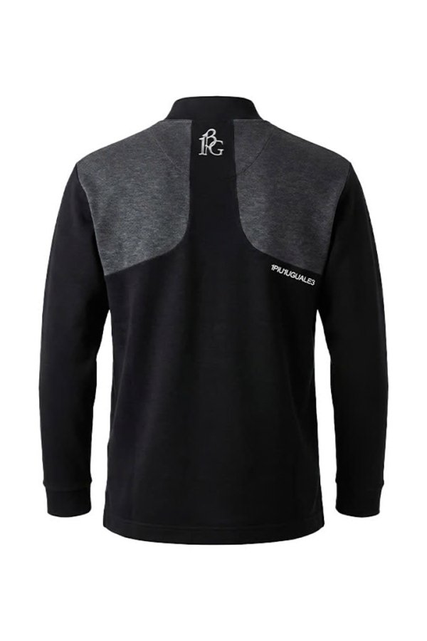 画像2: 1PIU1UGUALE3 GOLF ウノピゥウノウグァーレトレ ゴルフ L/S MOCK NECK SIDE PANEL{-BFA} (2)