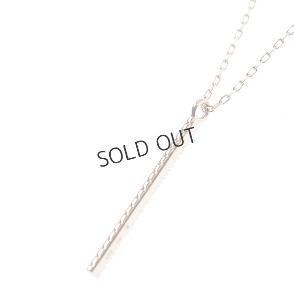 画像4: {SOLD}Hirotaka ヒロタカ Vertical Diamond Bar Necklace(Yellow Gold){-BJS} (4)