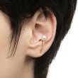 画像2: {SOLD}Hirotaka ヒロタカ Diamond & Pearl Inner Hook Pierce(Yellow Gold){-BJS} (2)